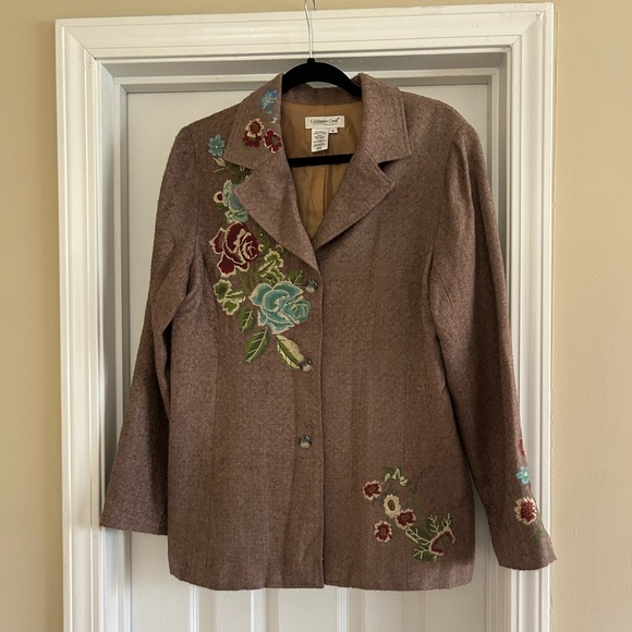Coldwater Creek embroidered jacket - Picture 2 of 7